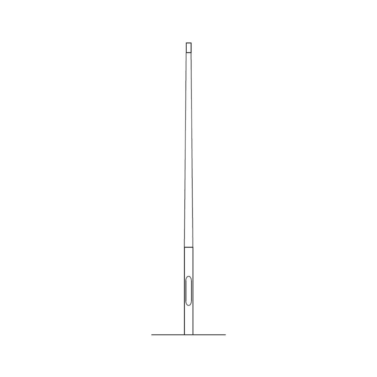 Xortec Kameramasten Xortec XF-6000-175-FZ, KO
