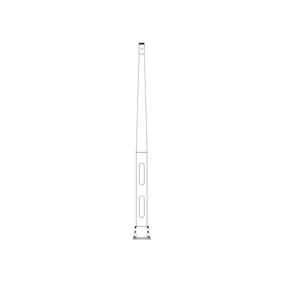Xortec Kameramasten Xortec XF-4500-250-FZ, KO