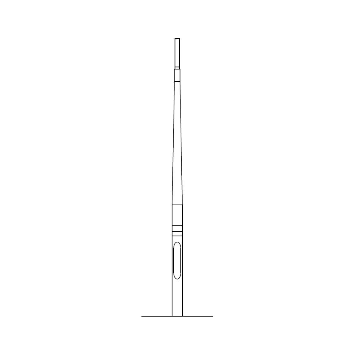 Xortec Kameramasten Xortec X KF-4500-165-LZ, K