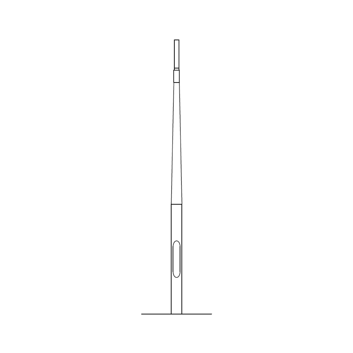 Xortec Kameramasten Xortec XF-4500-175-LZ, KO