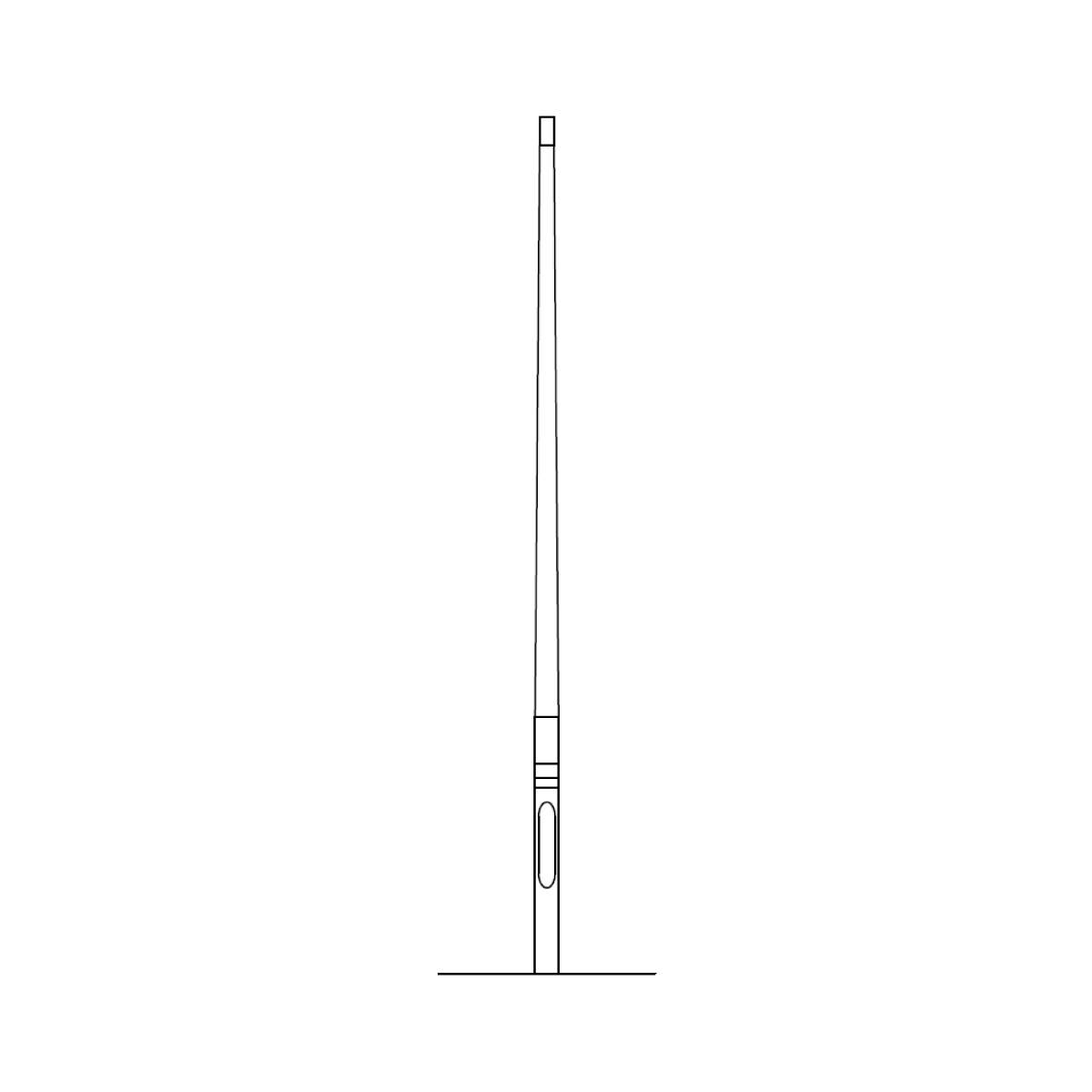 Xortec Kameramasten Xortec X KF-6000-165-FZ, K