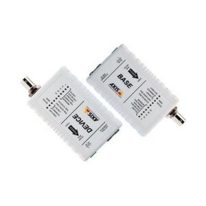 AXIS T8640 POE+ OVER COAX KIT Medienkonverter, RJ45, BNC, Ethernet über Koax, PoE+, Base-/Device Set (2 Stück)