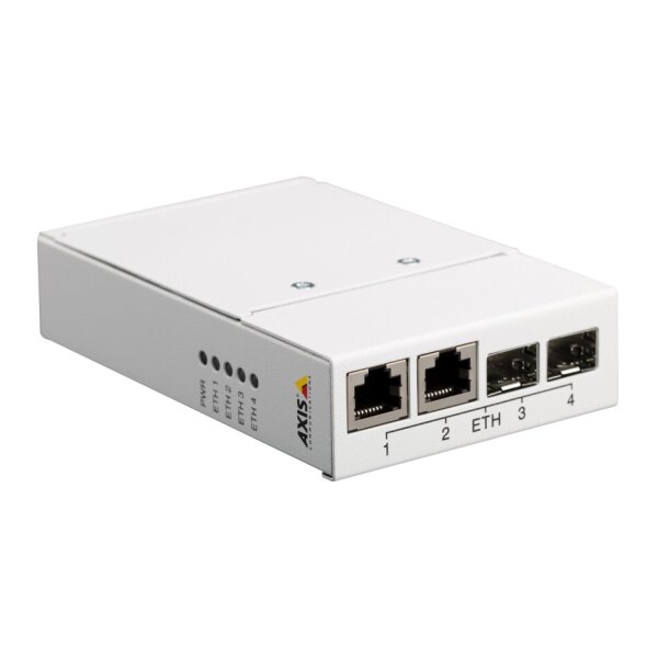 AXIS T8604 MEDIA CONVERTER SWITCH Ethernet Medienkonverter, 2x 10/100Mbps RJ45, 2x 100/1000Mbps SFP