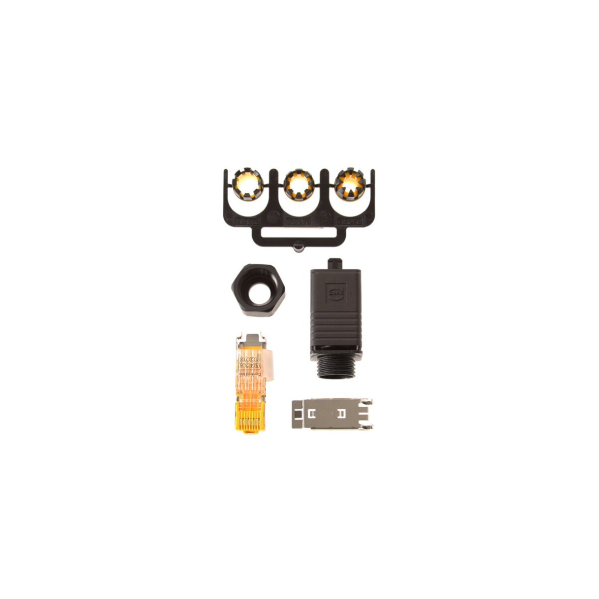 AXIS SPR CONN PUSH PULL PLUG IDC-8 IP67  box