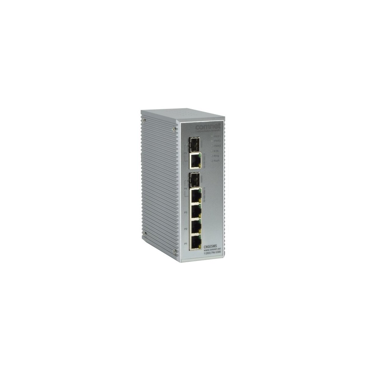 ComNet CNGE5MS Gigabit Switch, Managed, 3xRJ45 100Mbps, 2xRJ