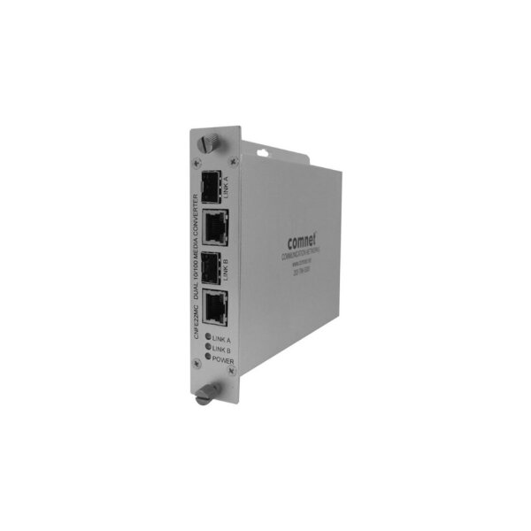 ComNet CNFE22MC Medienkonverter, 2xSFP, 2xRJ45, 100Mbps