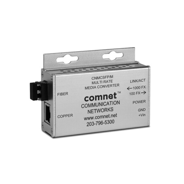 ComNet CNMCSFP/M Medienkonverter, 1xSFP, 1xRJ45, 100/1000Mbps, Mini Modul