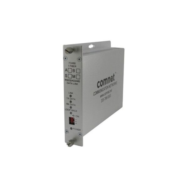 ComNet FDX60M1B Daten Transceiver, 1 Faser, MM, 1310/1550nm, B Seite, RS422, RS485, RS232