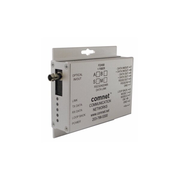 ComNet FDX60S2 Daten Transceiver, 2 Faser, SM, 1310nm, RS233, RS422, RS485