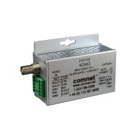 ComNet FVT110M1/M Digital Glasfaser Sender, 1xVideo, 1xDaten, Kontakt Duplex, 1 Faser, MM, Mini