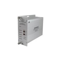 ComNet FVR412M1 Digital Glasfaser Empfänger, 4xVideo, 2xDaten Duplex, 1x Kontakt Duplex, 1 Faser, MM