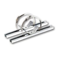 Solvido SOL-WST-MB-30 Mastbefestigung 30cm für CUS-WST und SOL-IQbox Serie Set (2St.)
