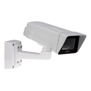 AXIS T93F20 OUTDOOR HOUSING POE Wetterschutzgehäuse, für Axis P13, Q16, Wandarm, IP66, IK10, PoE, weiß