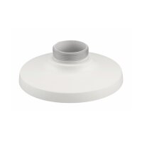 Hanwha Vision SBP-300HM5 Flanschplatte für Hänge Montage, für Hanwha Vision Domes, Aluminium, Elfenbein