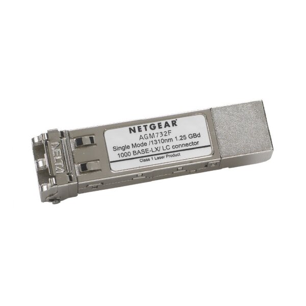 Netgear AGM732F SFP Modul, 1000Base-LX, LC Stecker, Single Mode, 10km