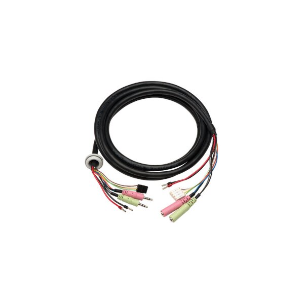 AXIS MULTICABLE B I/O AUDIO PWR 2.5M Multi Verbindungskabel, für Spannung, Audio, I/O, 2,8m Länge