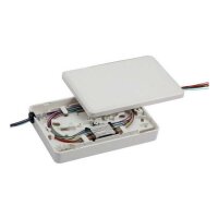 jetrics fiber SBT12 Spleißbox Spleißbox mit Telekom Spleißkassette für 12 Spleiße
