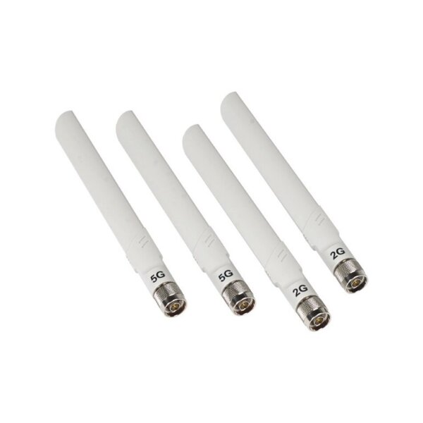 Netgear ANT24501B-10000S WLAN Antenne, 7dBi, omnidirektional, 2x2,4 GHz, 2x5 GHz, für WND930