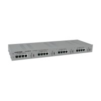 ComNet CLFE16EOC "Ethernet über Koax, 16 Kanal, PoE, 10/100 MBit, -40+75°C, 19"", 2HE"