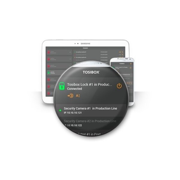 TOSIBOX TBMC1 TOSIBOX Mobile Client, Lizenz für Android und iOS App