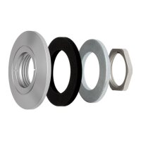 AXIS F8212 TRIM RING 10PCS Trimring zur diskreten Rück Montage von AXIS F1005-E, F1035-E/P1214-E/P1224-E, 10 St