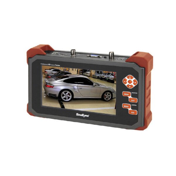 SeeEyes SC-MFM07HD Testmonitor, Multiformat, für Installation, HD-TVI/CVI/AHD, HD-SDI, EX-SDI, FBAS, HDMI