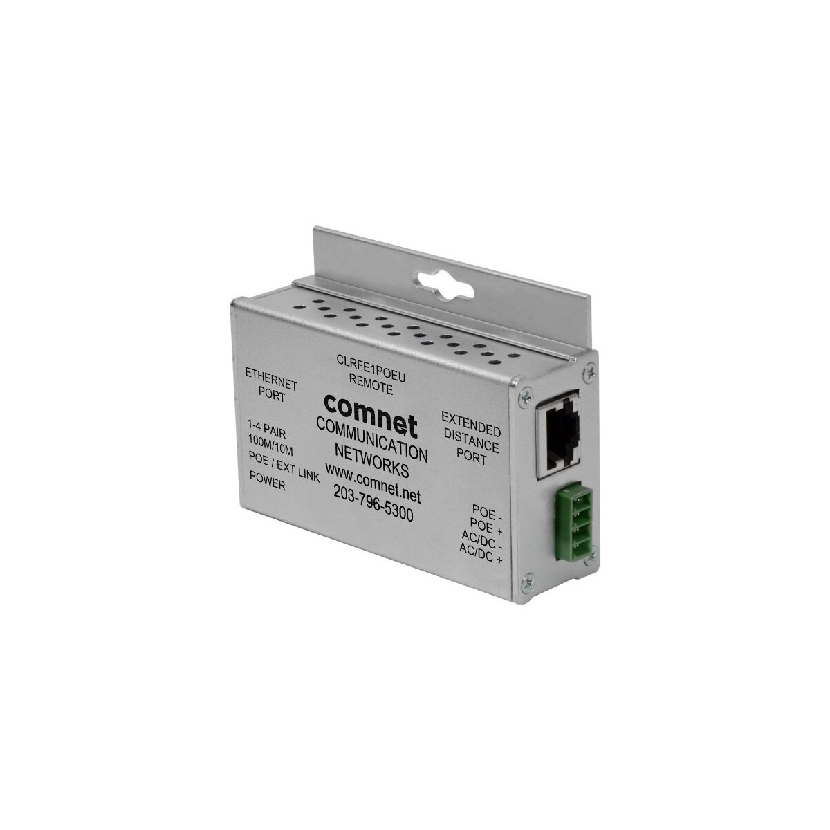 ComNet CLRFE1POEU Ethernet über UTP, Empfänger, 1 