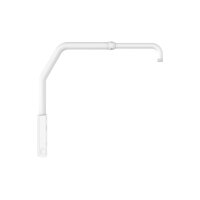 AXIS T91D62 TELESCOPIC PARAPET MNT "Halterung, für Brüstung und Wand, verstellbar, 180° schwenkbar, weiß, für 1.5"" NPS"