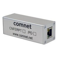 ComNet CNFE1RPT Ethernet Repeater, PoE+ Pass-Through, 60W, 10/100Mbps, Röhrengehäuse