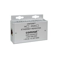 ComNet CNFE1RPT/PD/M Ethernet Repeater, PoE+ 60W, 10/100Mbps, Minimodul