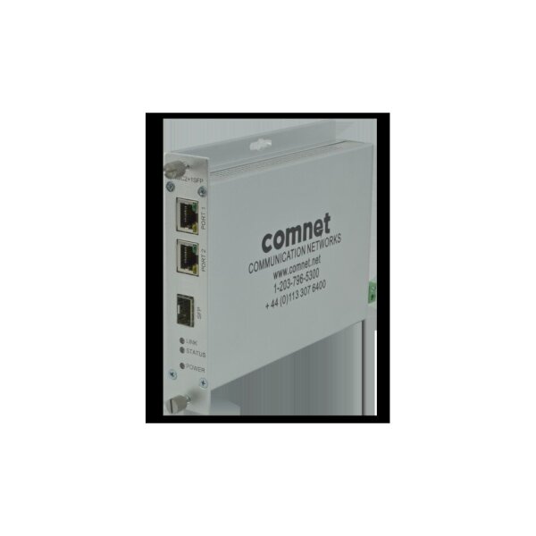 ComNet CNMC2+1SFP Medienkonverter, 1xSFP, 2xRJ45, 100/1000Mbps
