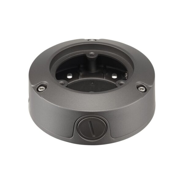 Hanwha Vision SBO-100B1 Anschlussbox, für Hanwha Techwin Bullet-Kameras, Grau, Aluminium, Innenanwendung