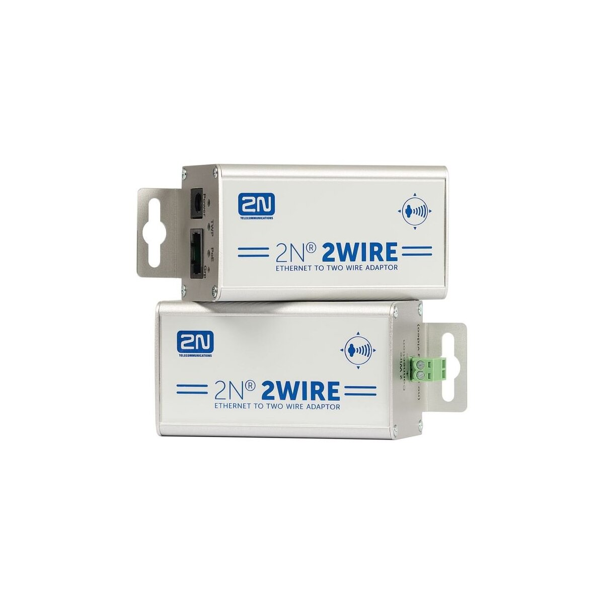 2N 2Wire - set with 2 adapter and EU pow box