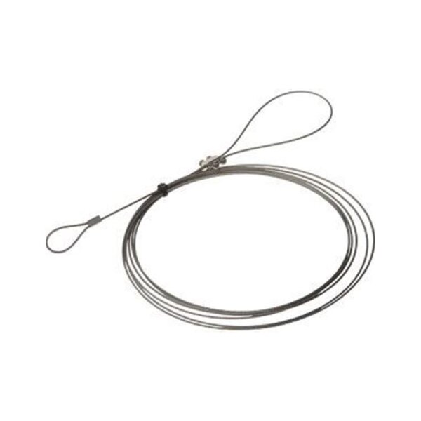 AXIS SAFETY WIRE 3M 5P Sicherheitsseil, Edelstahl, 3m lang, mit Schlaufen, für Axis Domes, 5 Stück