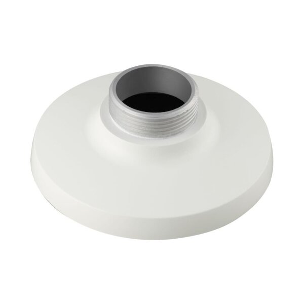 Hanwha Vision SBP-122HM Flanschplatte für Hänge Montage von Hanwha Techwin Domes, Aluminium, elfenbein