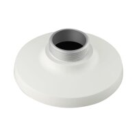 Hanwha Vision SBP-122HM Flanschplatte für Hänge Montage von Hanwha Techwin Domes, Aluminium, elfenbein