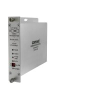 ComNet FVT10D1EM Digital Glasfaser Sender, 1xVideo, Daten Duplex, 1 Faser, MM, 1310/1550nm