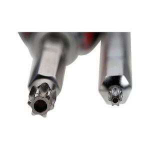 AXIS 4IN1 SECURITY SCREWDRIVER Schraubendreher Set, 4-in-1, Biteinsätze pasend für Axis Produkte, inkl. Tasche