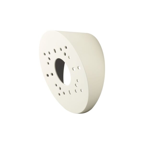 Hanwha Vision SBP-160TM Wandhalterung für Hanwha Techwin Fixdomes. Aluminium, mit Neigung, Elfenbein