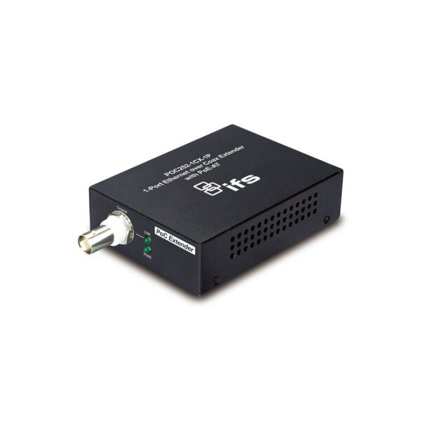 IFS POC252-1CX-1P Medienkonverter, Unmanaged, 1x RJ45, 1x BNC, PoC, Kamera-Ende