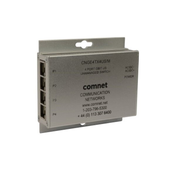 ComNet CNGE4TX4US/M Unmanaged Gigabit Switch, 4xRJ45, Mini