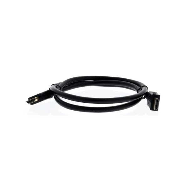 jetrics cable HDMI Kabel 2 High Speed HDMI Kabel, mit Ethernet 4K 60Hz, A-A St-St, 2m, schwarz