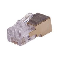 AXIS RJ12 PLUG SHIELDED 10 PCS RJ12 Steckverbinder, geschirmt, für AXIS modulare Kameras, 10 Stück