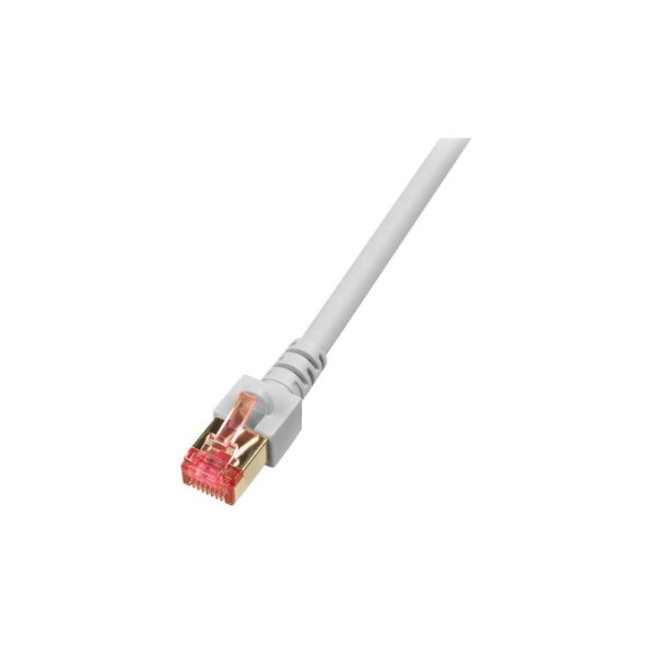 jetrics network 6SFTP-2/1 S/FTP Patchkabel, Cat 6, 2m, grau, 1 Stück