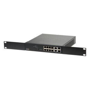 AXIS T8508 POE+ NETWORK SWITCH Gigabit Switch, managed, 8 PoE+ Ports, 2x SFP/RJ45 Uplinks, 130W PoE, 1HE