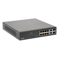 AXIS T8508 POE+ NETWORK SWITCH Gigabit Switch, managed, 8 PoE+ Ports, 2x SFP/RJ45 Uplinks, 130W PoE, 1HE