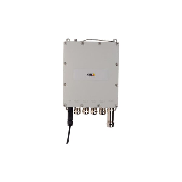 AXIS T8504-E OUTDOOR POE SWITCH Gigabit Switch, managed, 4 PoE+ Ports bis 60W, SFP Uplink, 150W PoE, Außen, IP67