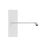 AXIS T91B53 TELESCOPIC CEIL MNT 2P Deckenhalterung, mit Teleskop Verlängerung, 1m - 1,8m, Innen, 2 Stück