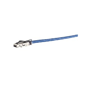 jetrics network RJ45S-Cat6-small-FC RJ45 Stecker Cat.6 AWG22-26, Feldkonfektionierbar, schmale und kurze Ausführung