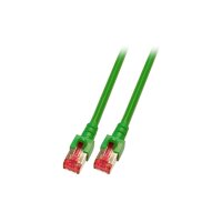 jetrics network 6SFTP-GN-3/1 RJ45 Patchkabel S/FTP, Cat 6, 3m, grün, 1 Stück